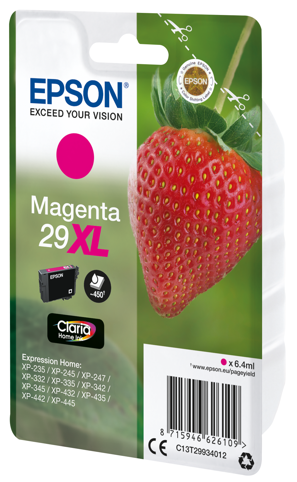 EPSON 29XL / T2993XL (Erdbeere) magenta Druckerpatrone