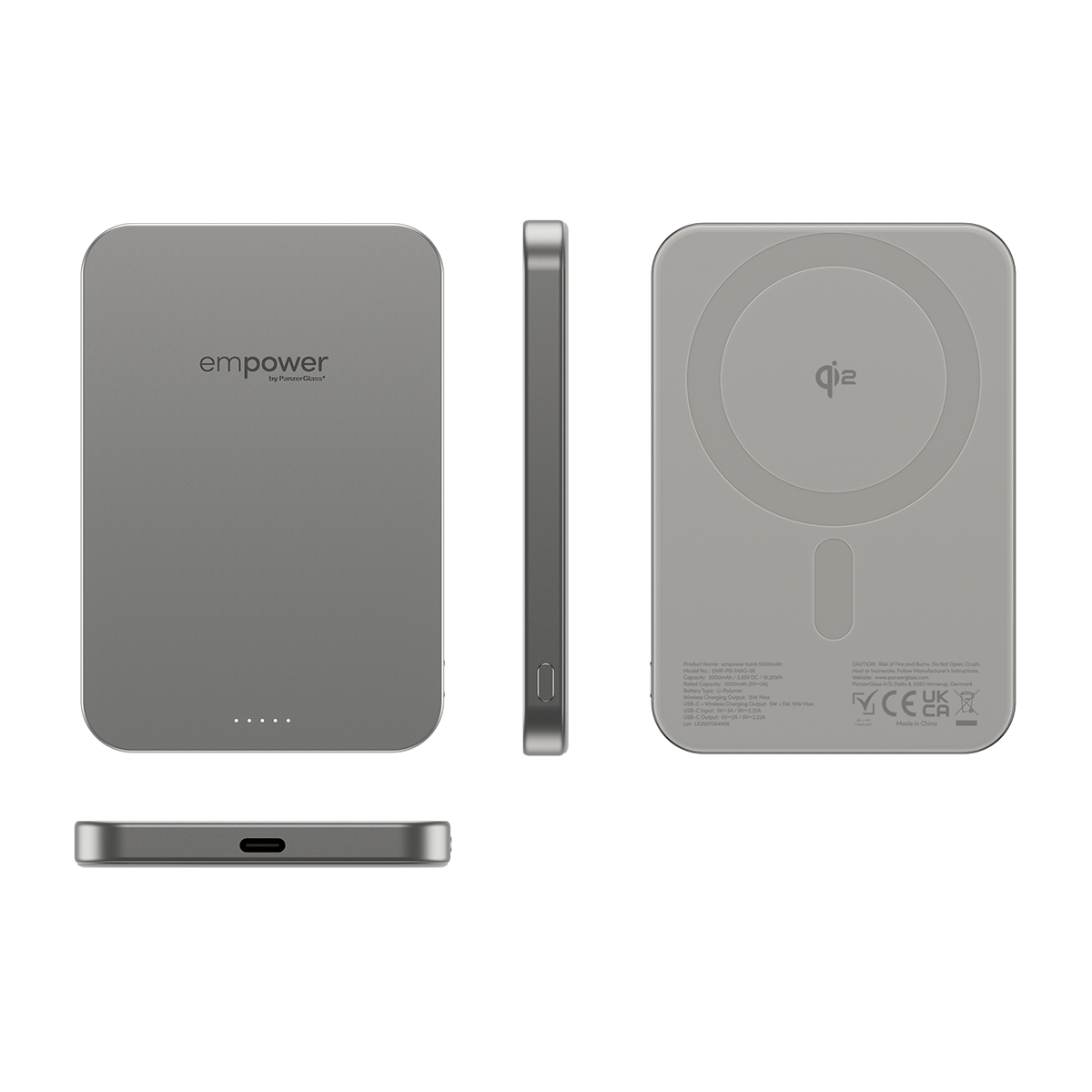 EMPOWER BANK 5000MAH TITANIUM