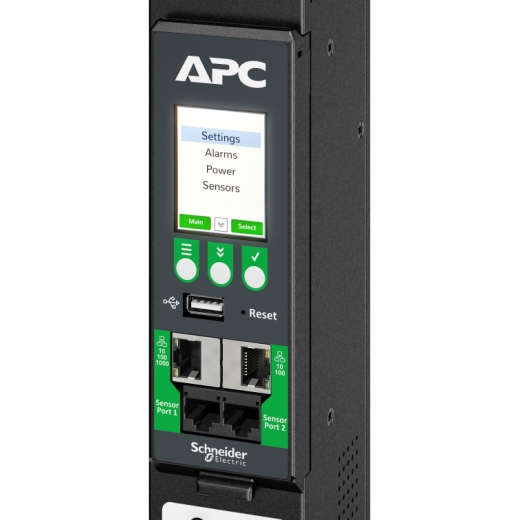 APC NetShelter Rack PDU Advanced Metered 11,5kW 3PH 415V 20A 520P6 42 Outlet