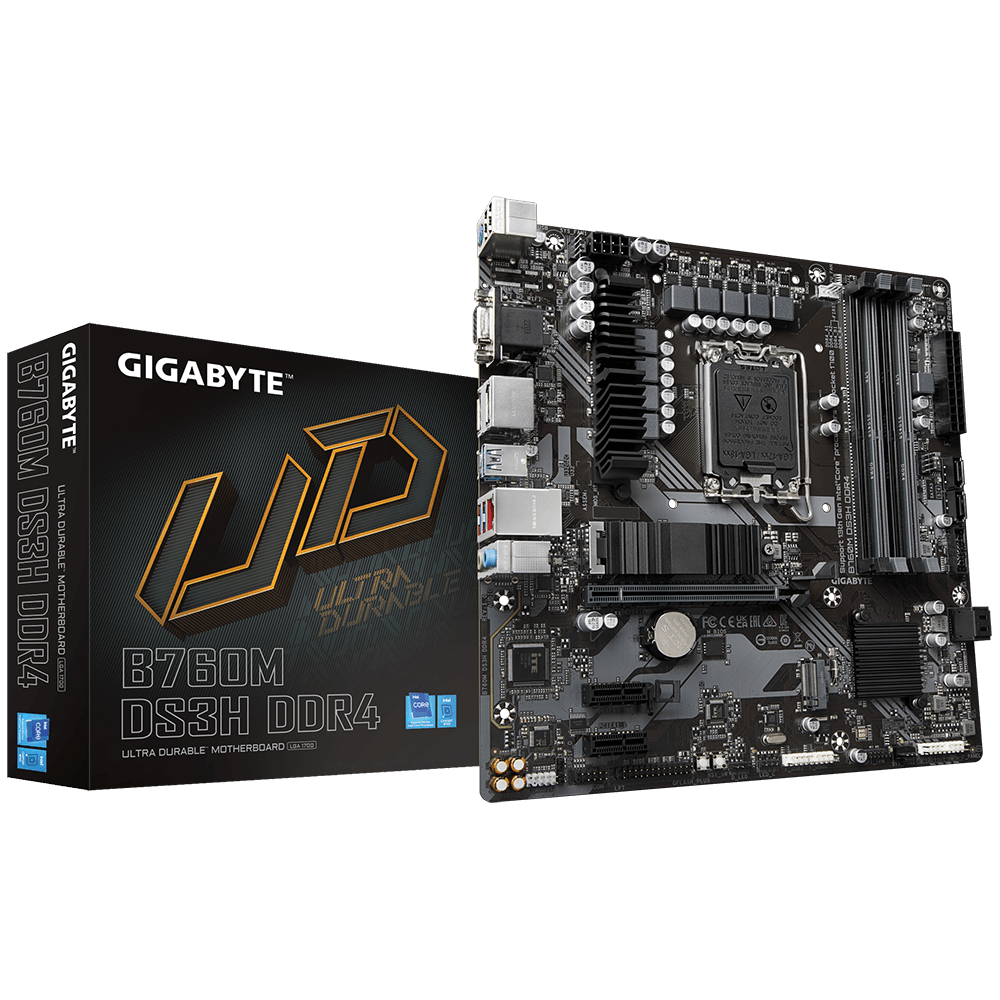 B760M DS3H DDR4, Mainboard