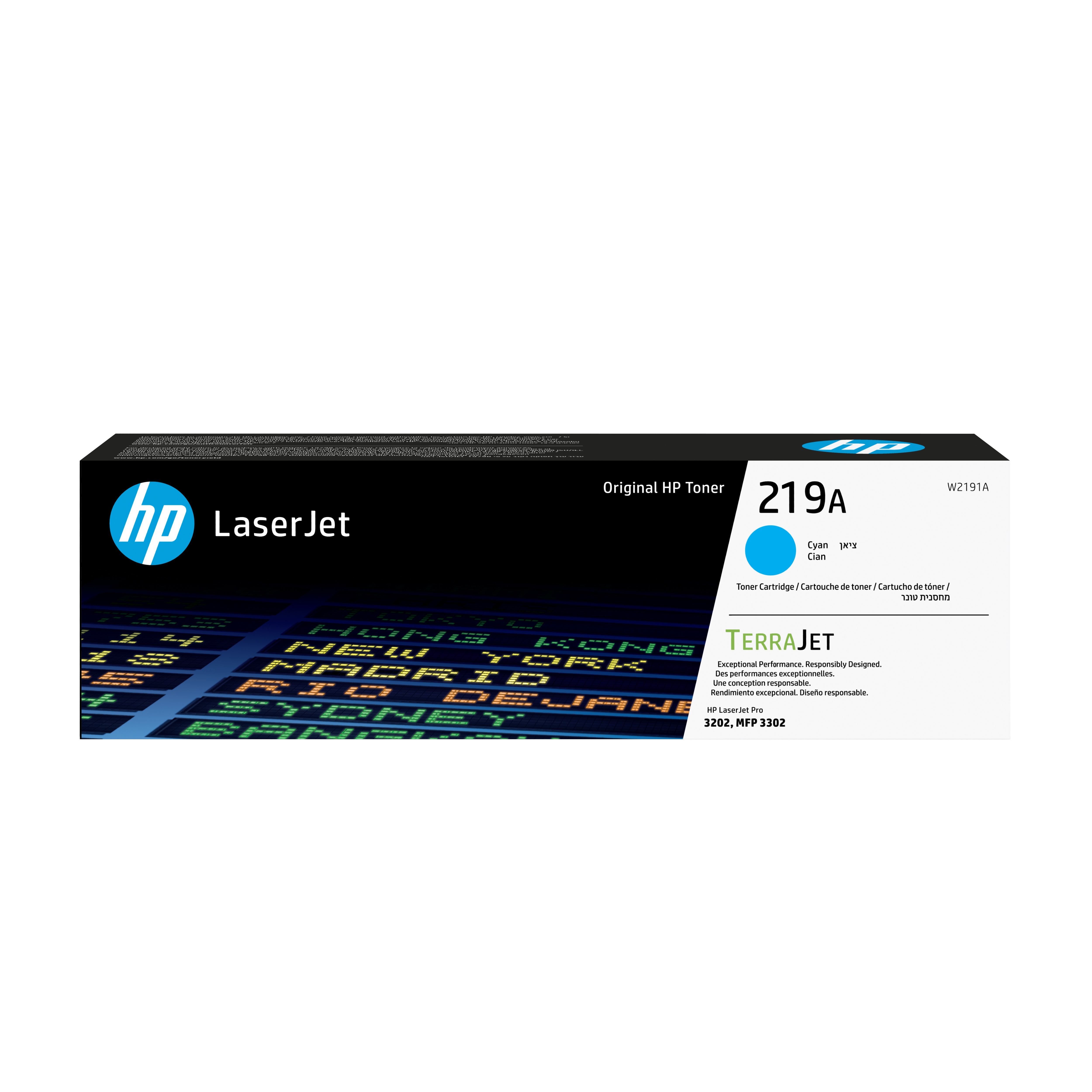 HP 219A Cyan LaserJet Tonerpatrone