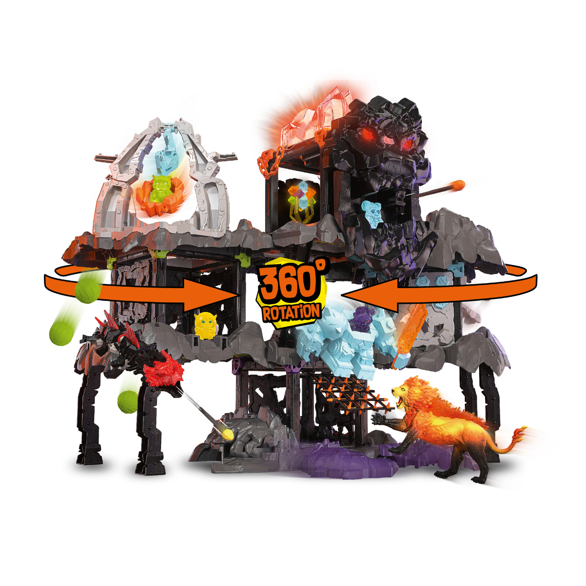 Eldrador Creatures MasterCave: Smashrador, Spielgebäude