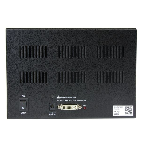 StarTech.com PCI Express Erweiterungsgehäuse 4x PCI Slot Schwarz