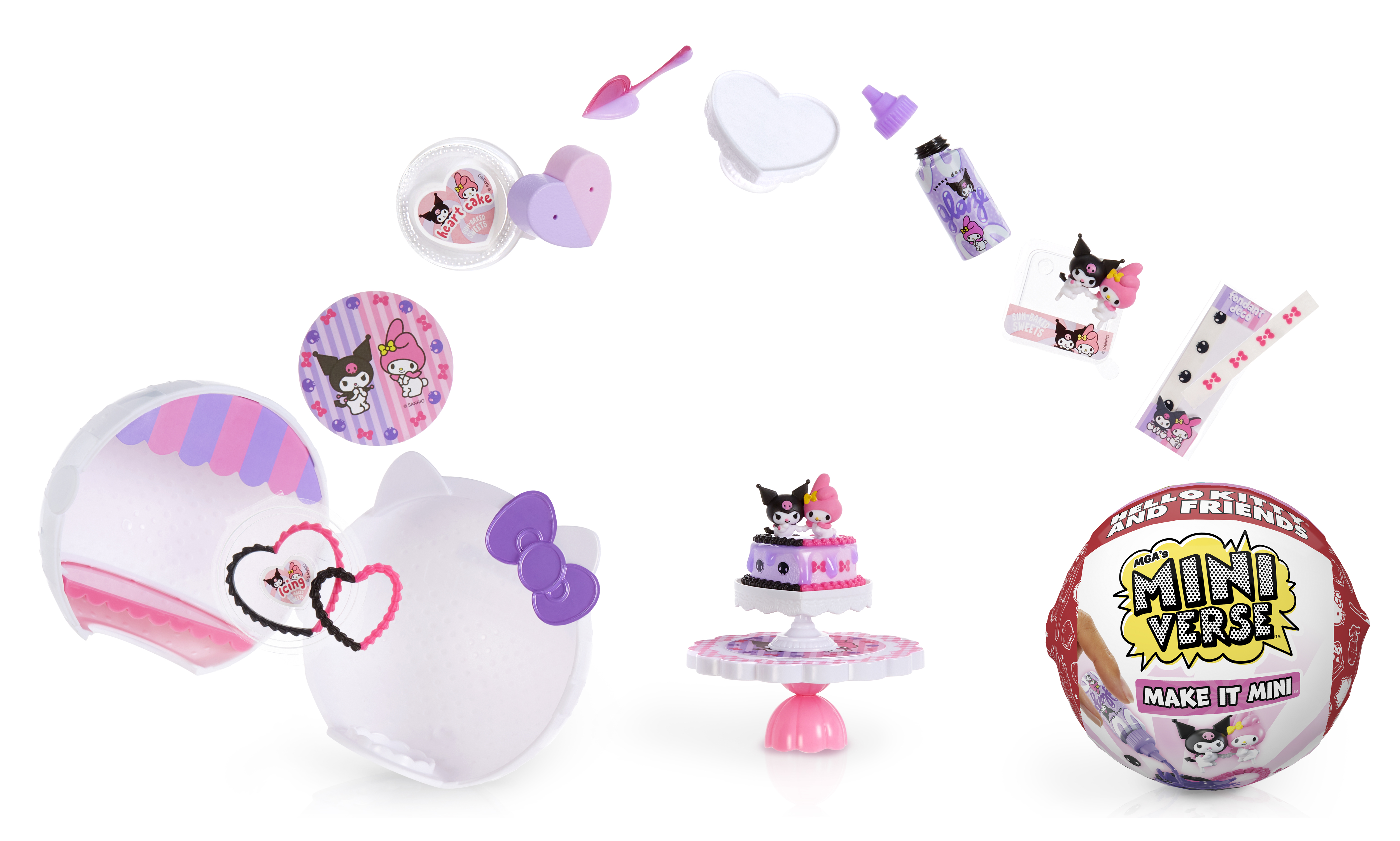 MGA''s Miniverse - Make It Mini Hello Kitty and Friends Series 2 Mini Collectables, Basteln