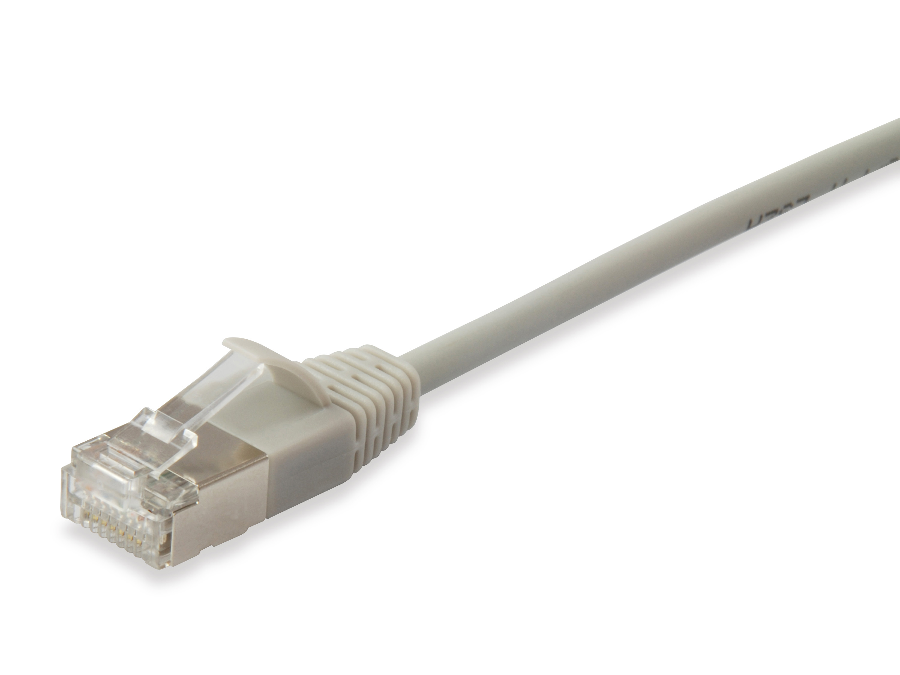 Equip Patchkabel Cat6A SlimFlex F/FTP 10.0m beig.LSZH 2xRJ45 Polybeutel