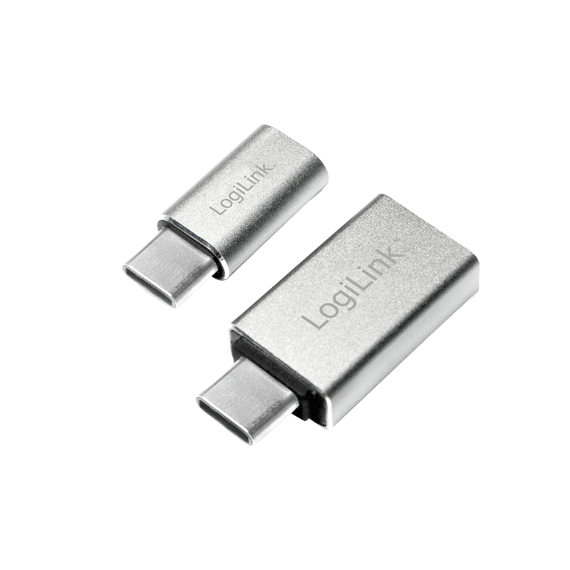 Logilink Adapter 2stk. USB-A/Type-C Micro-USB/Type-C