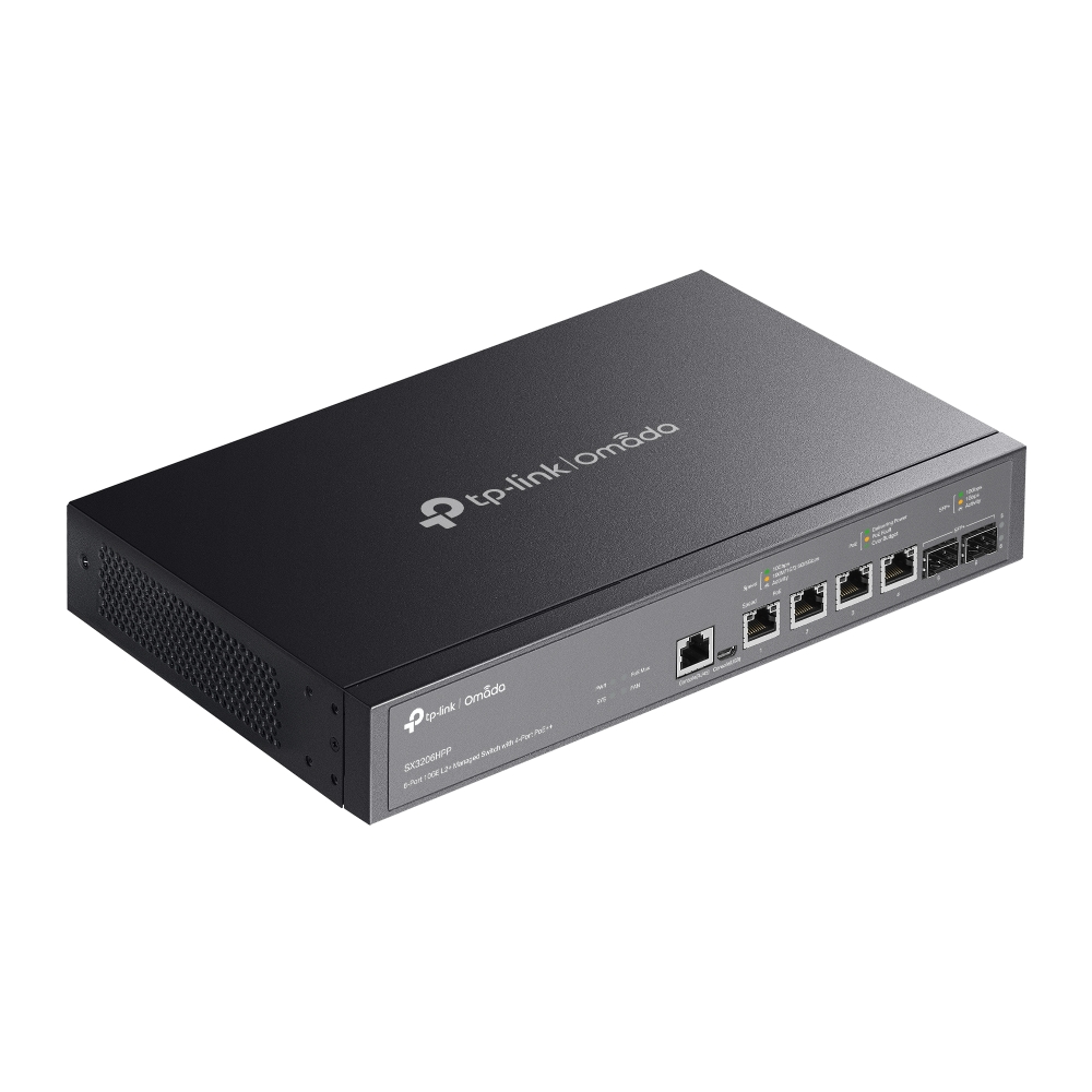 4-PORT 10G MANAGED POE SWITCH L2+ 2-PORT 10G SFP+ 4-PORT POE++