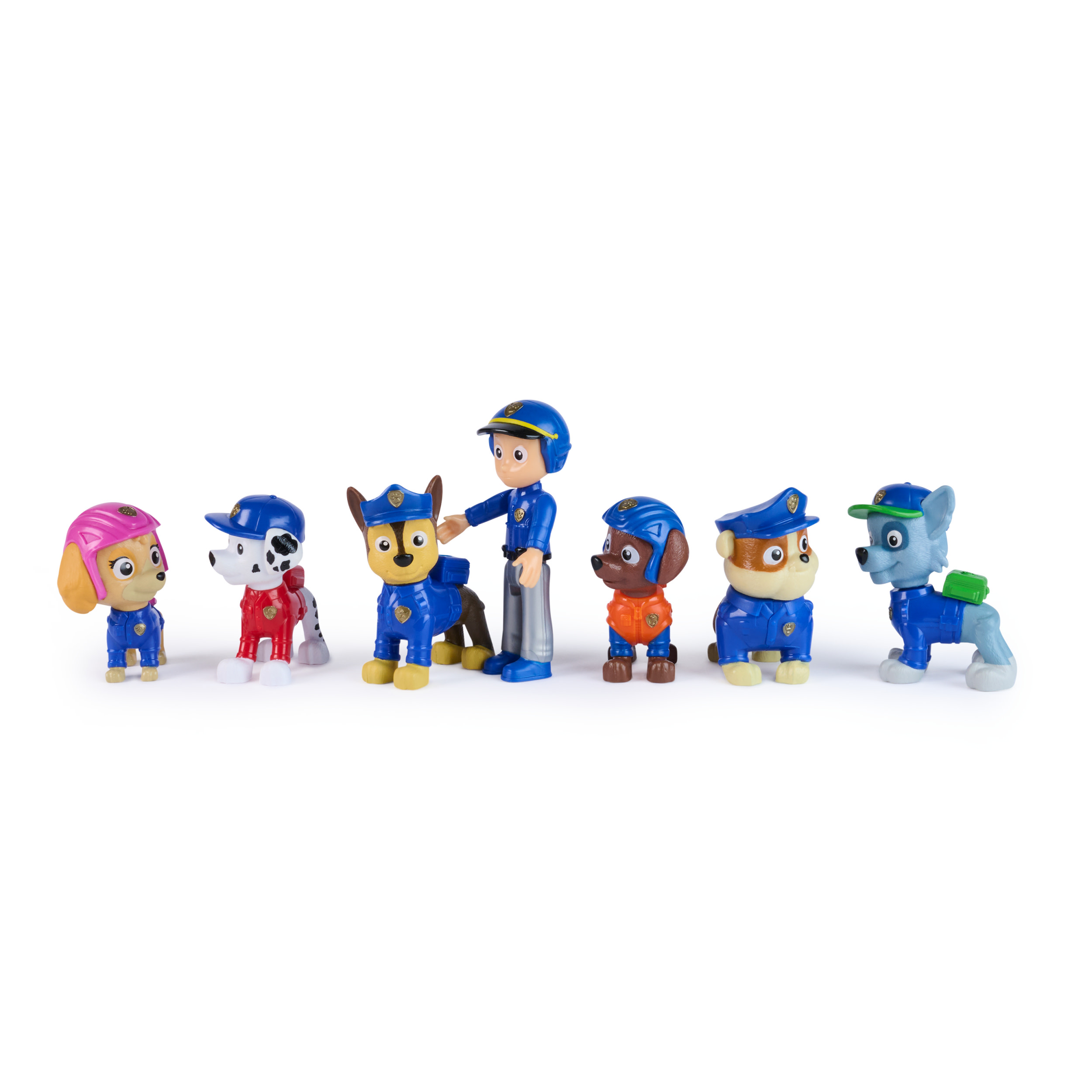 Paw Patrol - Search & Rescue: Figuren-Set mit 7 Charakteren, Spielfigur