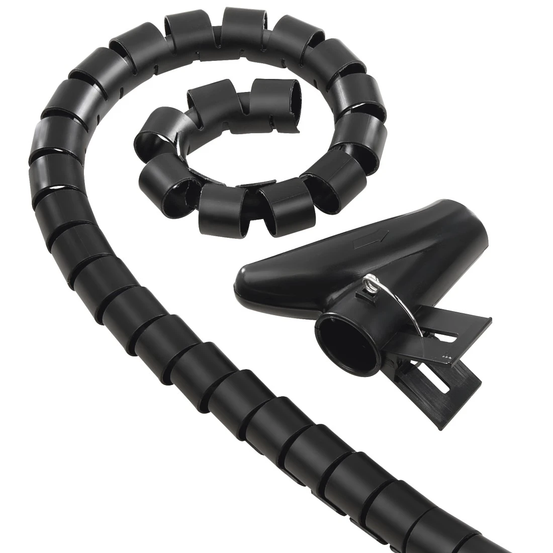 hama Kabelschlauch 1,5 m schwarz