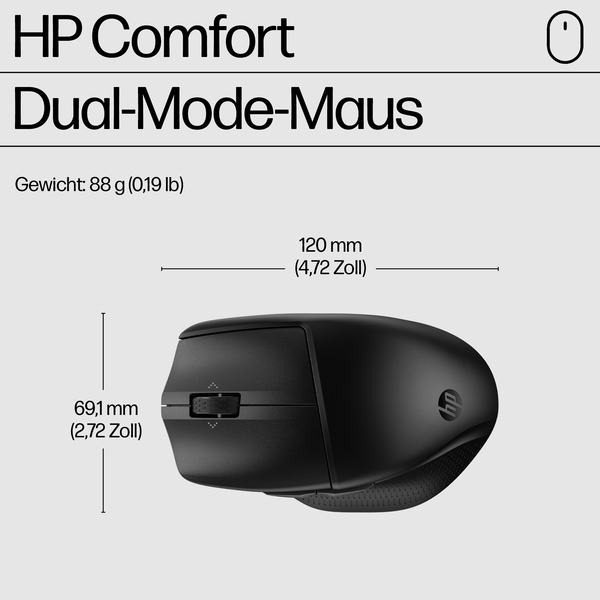 HP 685 Comfort Dual-Mode Keyboard and Mouse Combo Tastatur und maus set SmartBuy