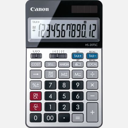 Canon HS-20TSC Tischrechner silber/schwarz
