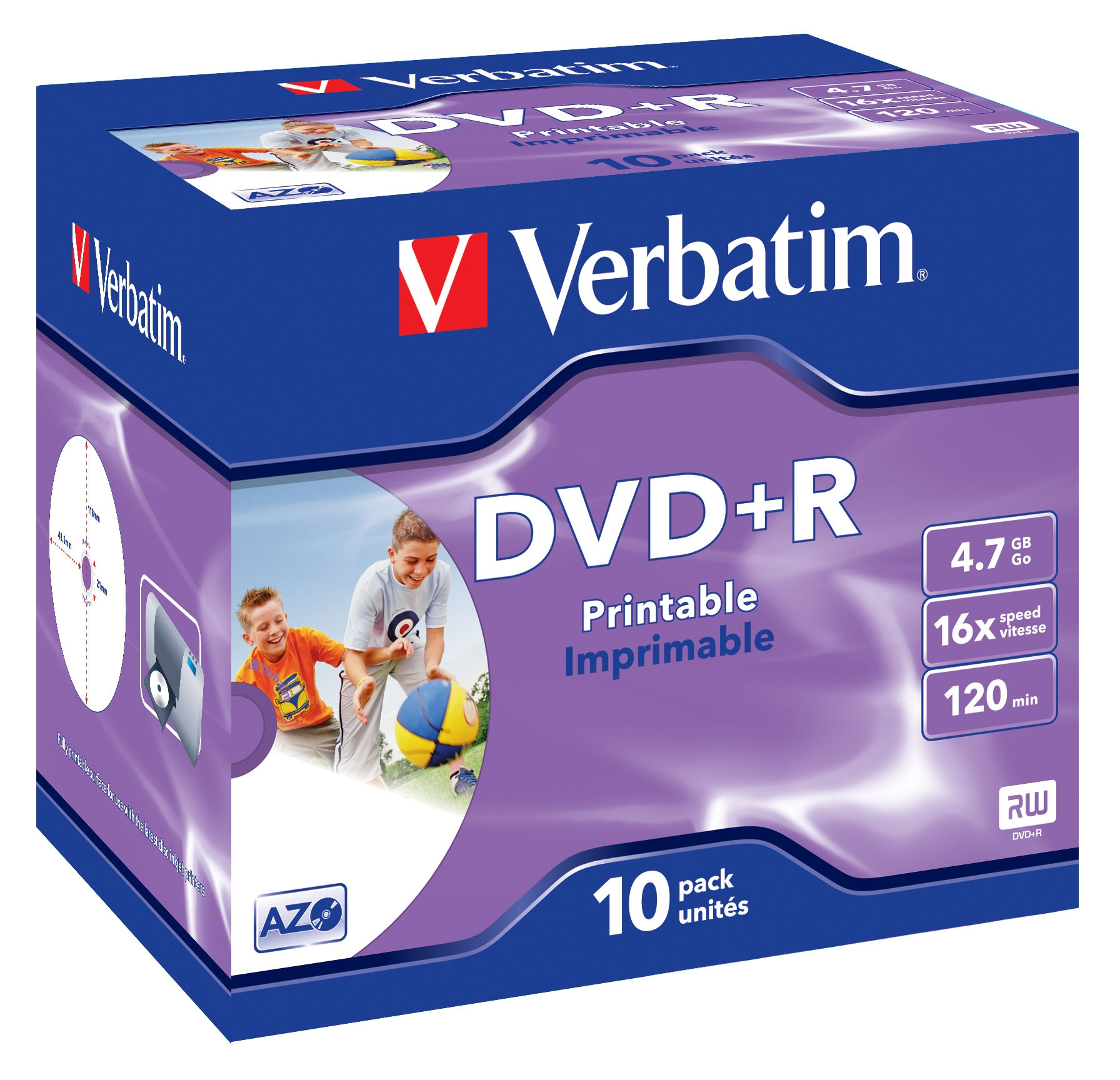 DVD+R 4,7 GB, DVD-Rohlinge