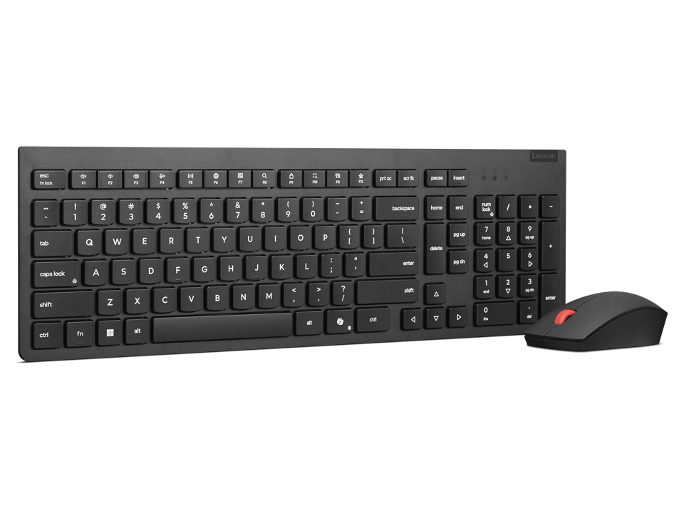 LENOVO Essential Wireless Combo Keyboard & Mouse Gen2 Black-German