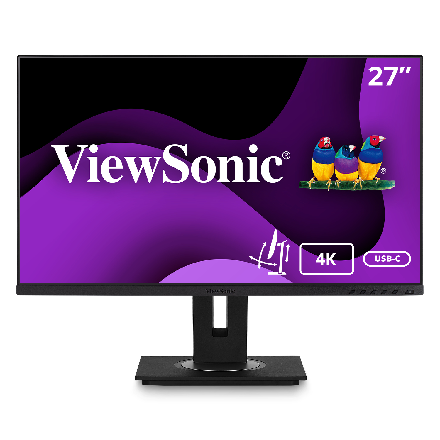 Viewsonic 68,6cm VG2756-4K 16:9 HDMI/DP/USBC/LAN UHD