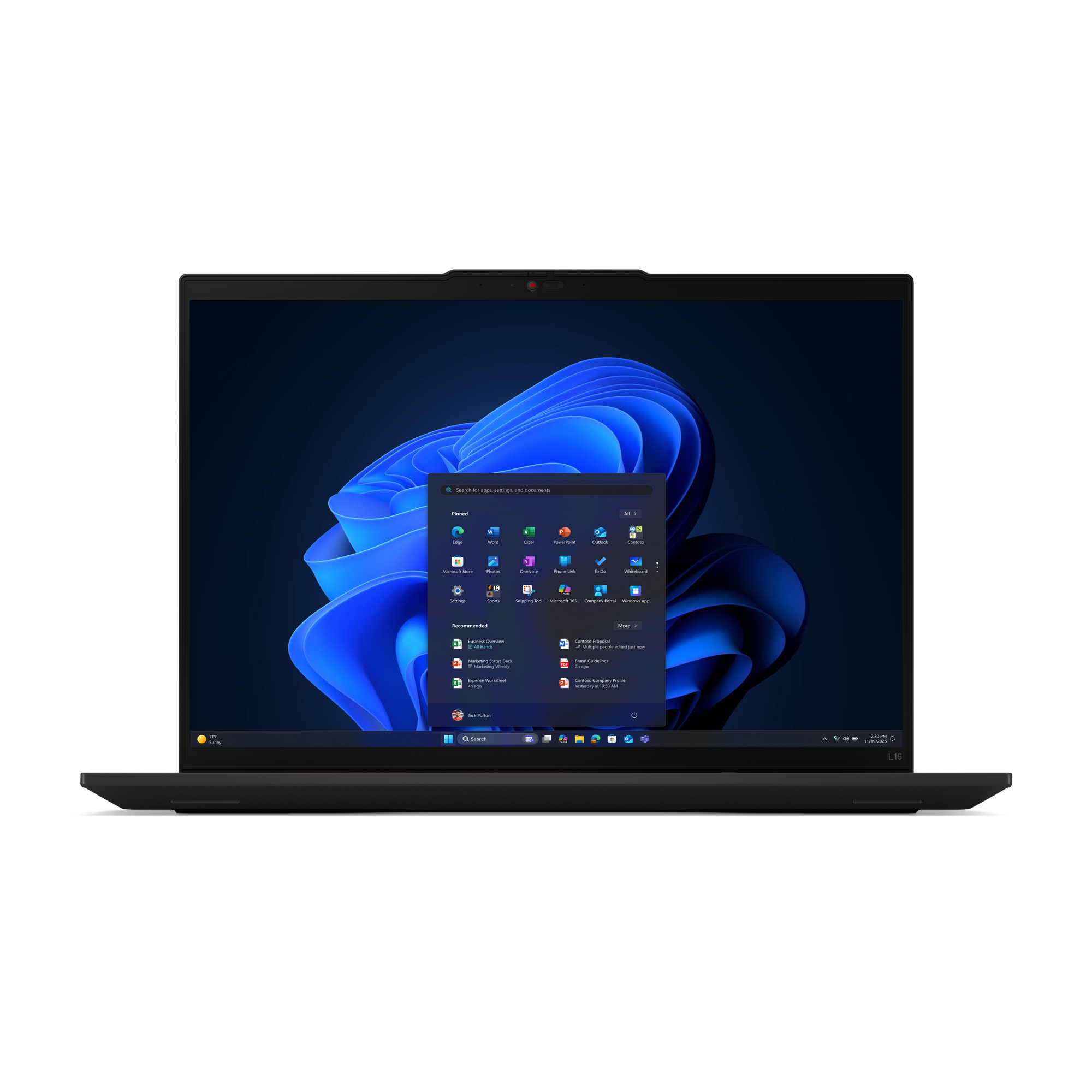TP L16 G2 R5P 215 32GB 1TB SSD 16.0 WUXGA W11P