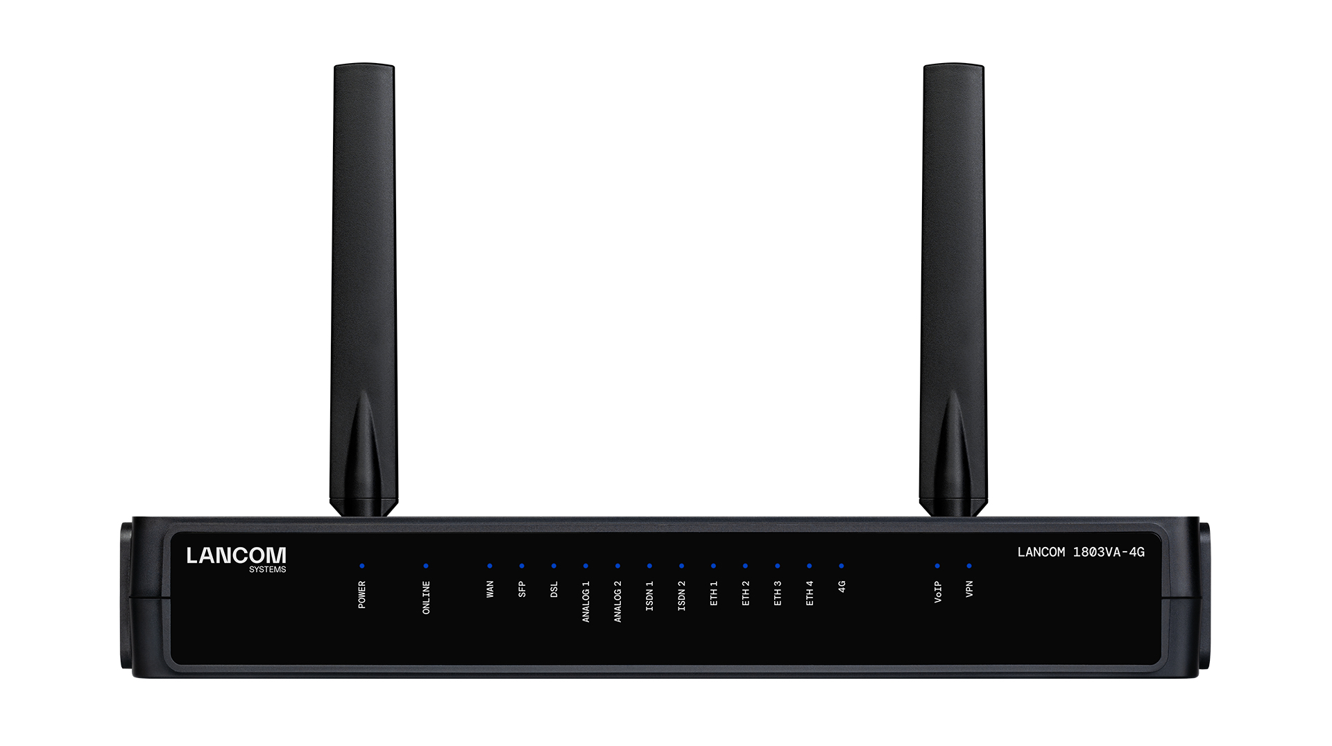 R&S LANCOM 1803VA-4G SD-WAN VoIP gateway with VDSL2/ADSL2+ modem Annex A/B/J/M 1x SFP/TP 1x WAN eth. for connecting ext modems LTE