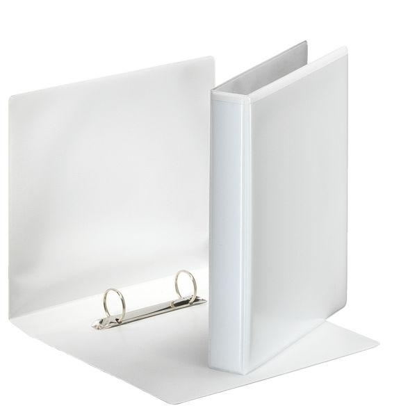 Esselte Präsentationsringbücher 2-Ringe weiß 4,6 cm DIN A5 hoch, 12 St.