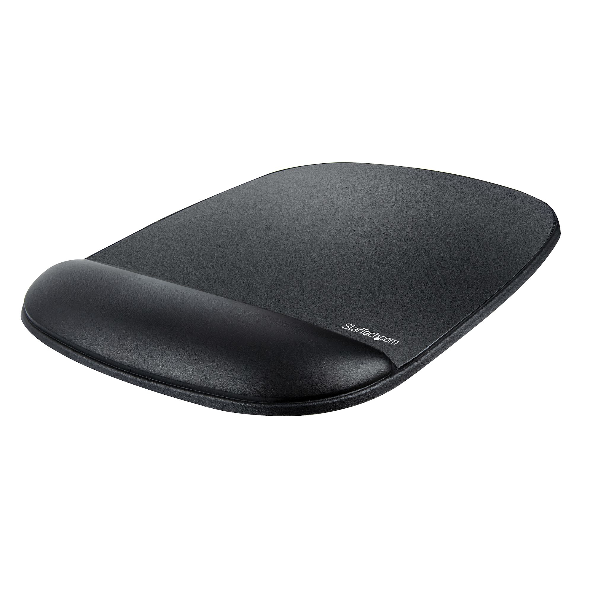 STARTECH.COM Mouse Pad with Hand rest 17x18x2cm Ergonomic Mouse Pad with Wrist Support Non-Slip Base Cushioned Gel Pad