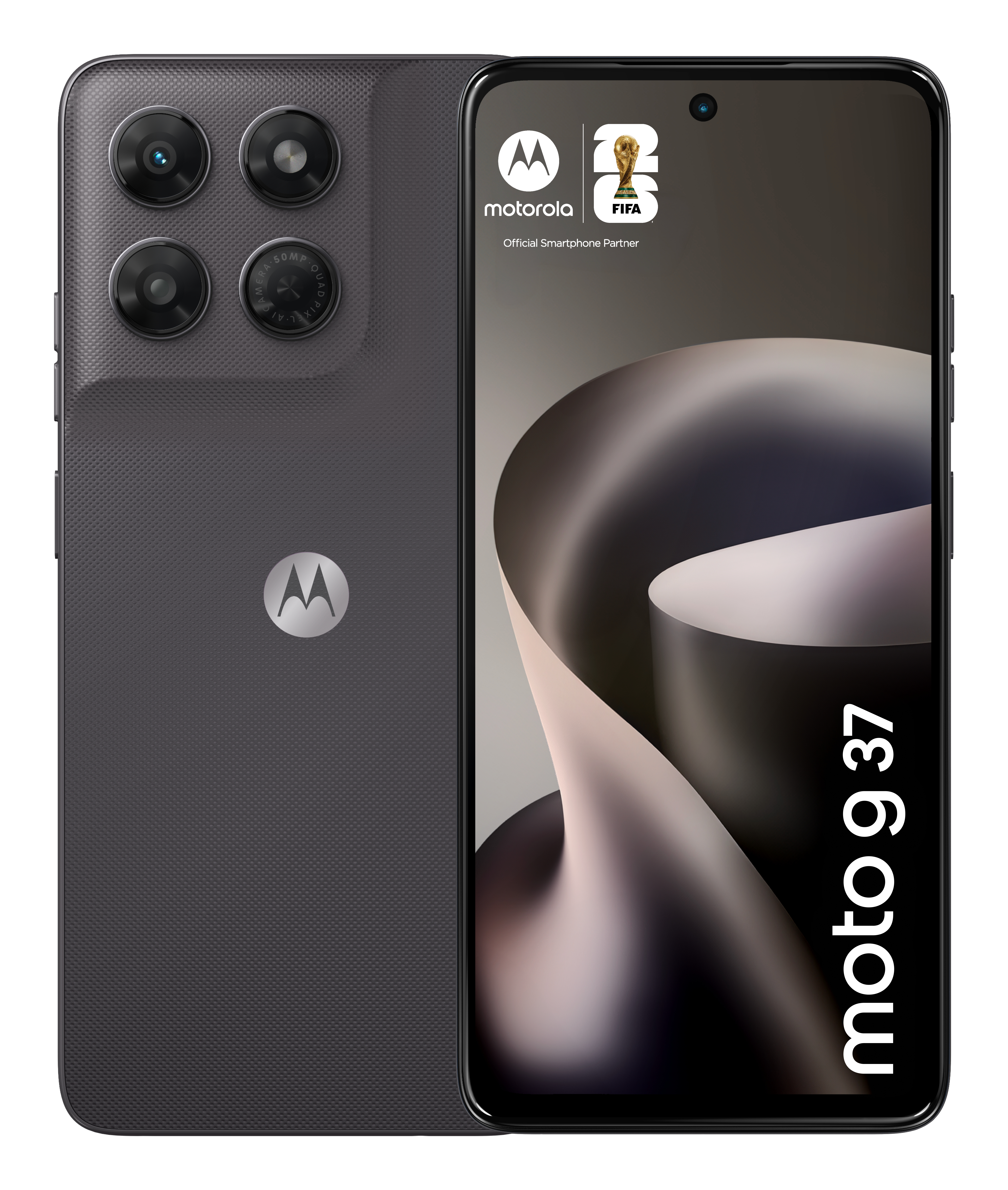 Motorola G37 128GB schwarz grau