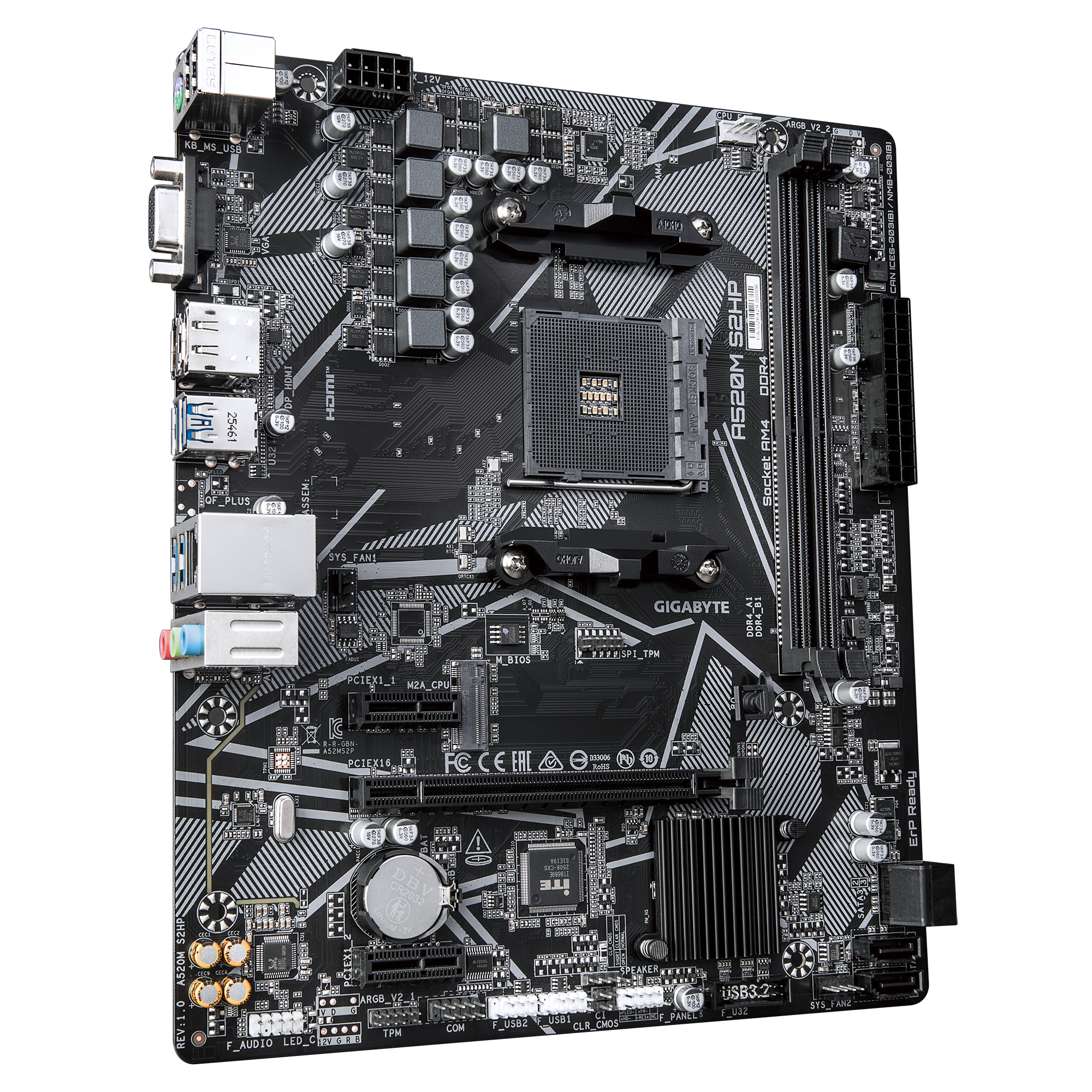 Gigabyte GA-A520M S2HP (AM4) (D)