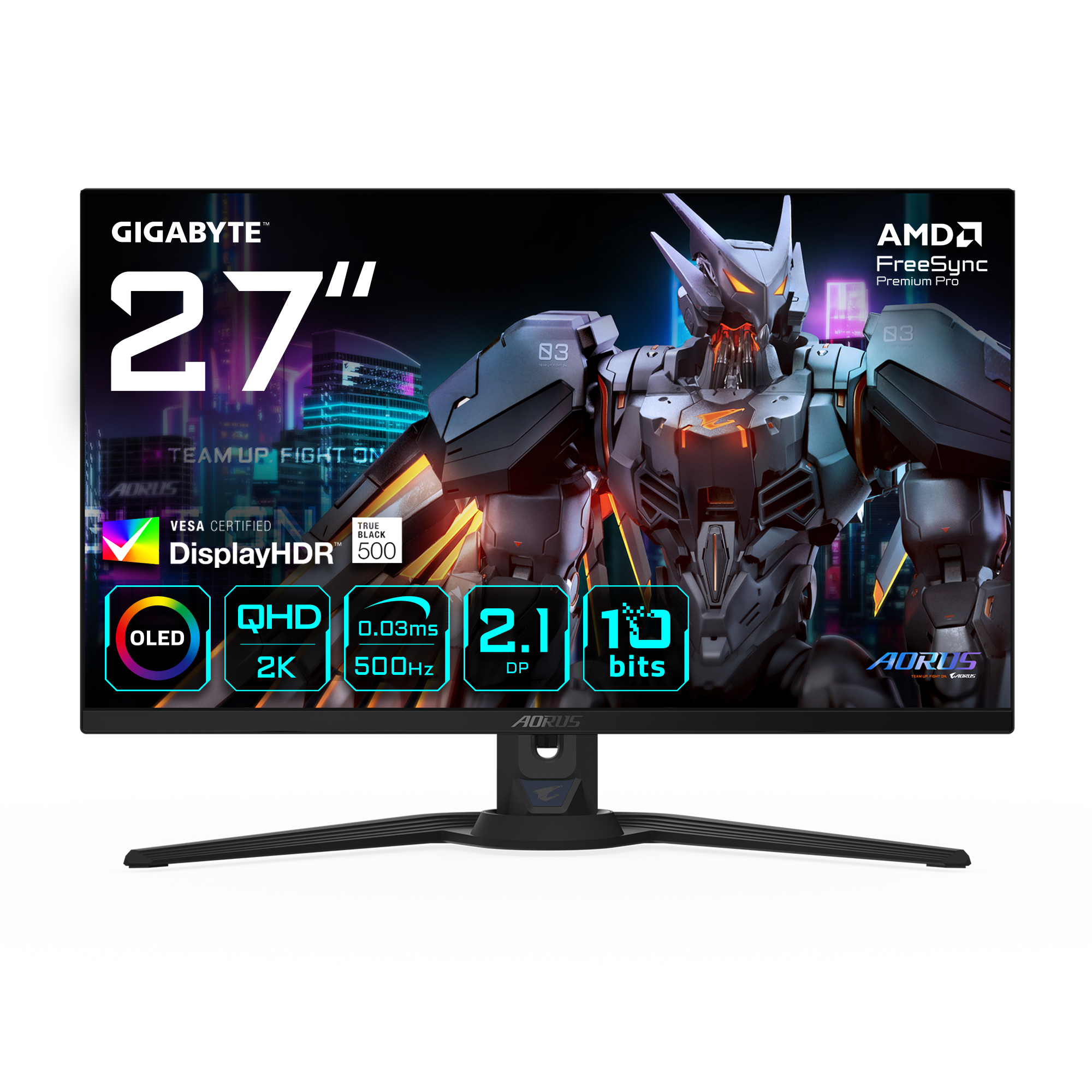 AORUS FO27Q5P QD-OLED, Gaming-Monitor