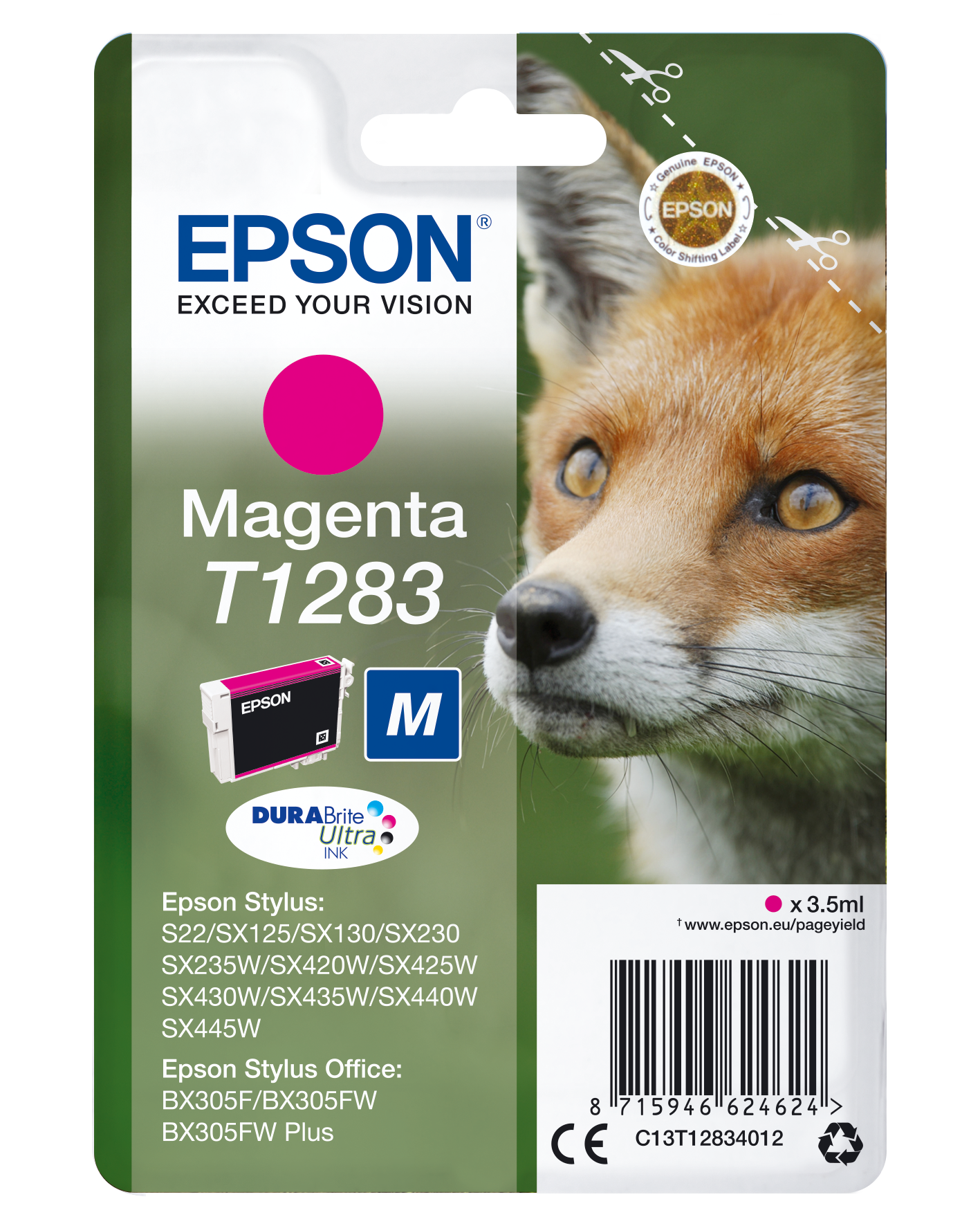 EPSON T1283M (Fuchs) magenta Druckerpatrone