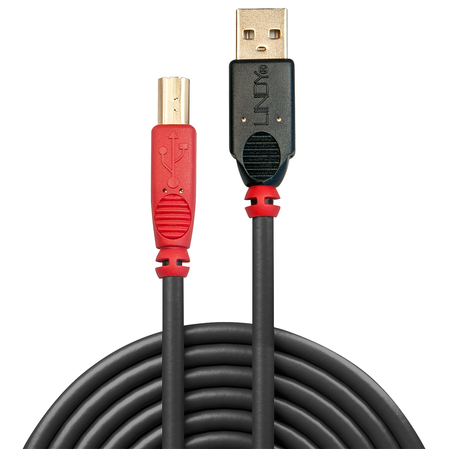 LINDY USB 2.0 Aktivkabel A/B 10m USB 2.0 High Speed bis 480MBit/s
