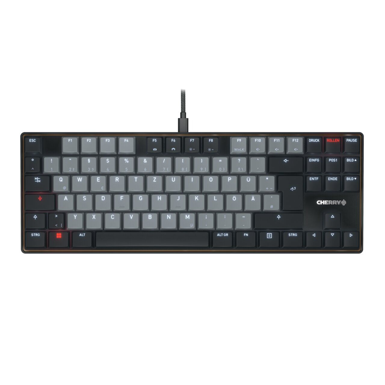 CHERRY KC 500 MX LP TKL KEYBOARD CORDED MECHANICAL