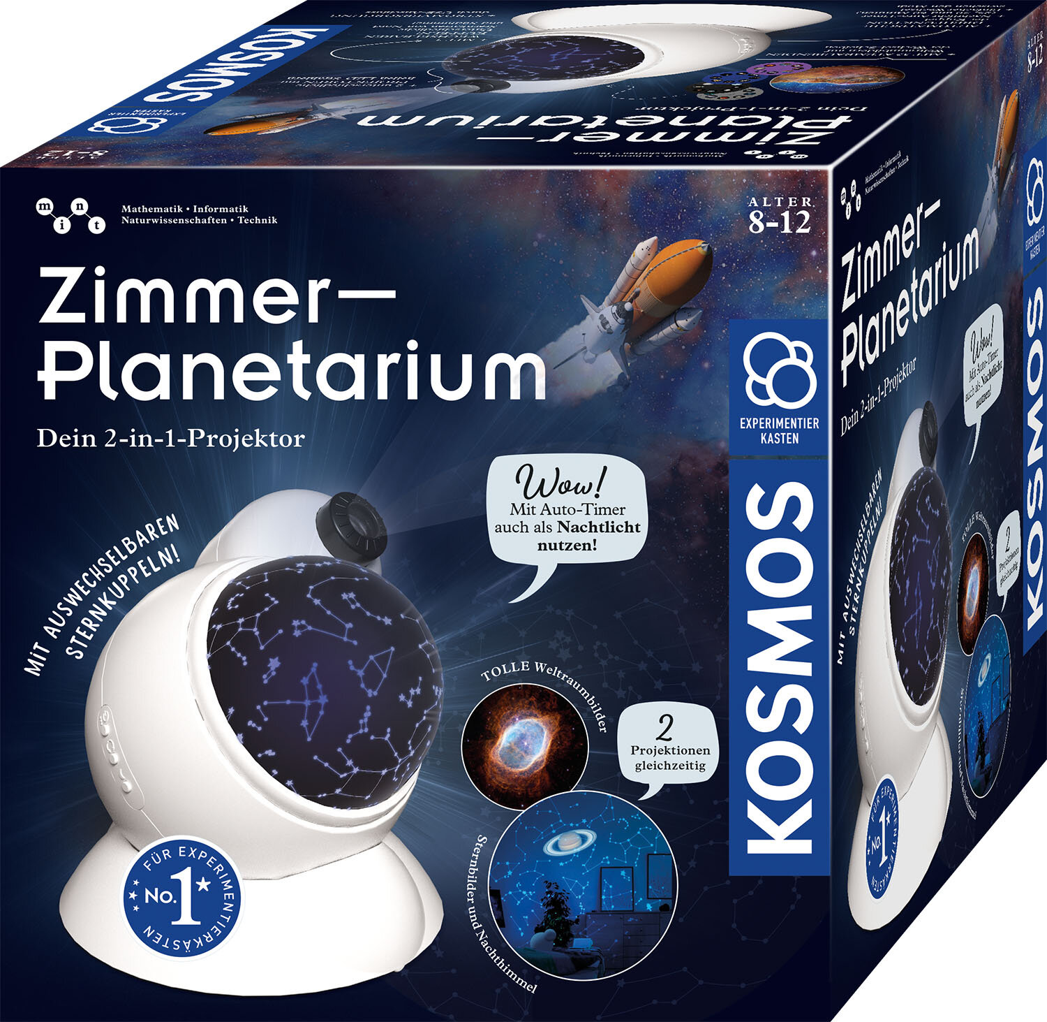 Zimmer-Planetarium, Experimentierkasten