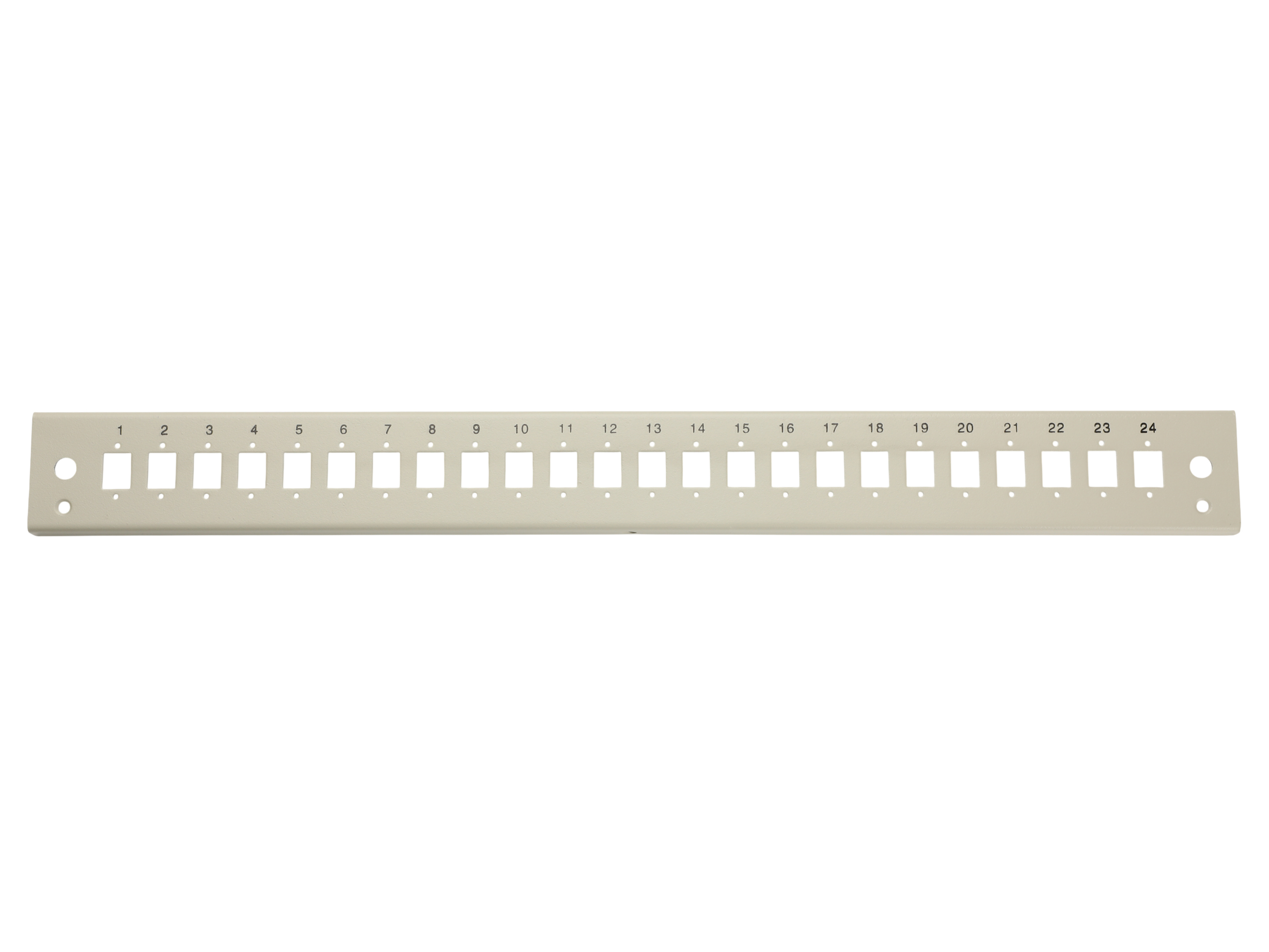 Equip 19 Patchpanel 24xLC-Duplex,SC-Simplex 1U Stahl gr