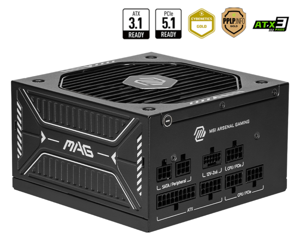 MSI Netzteil MAG A650GLS PCIE5 650Watt