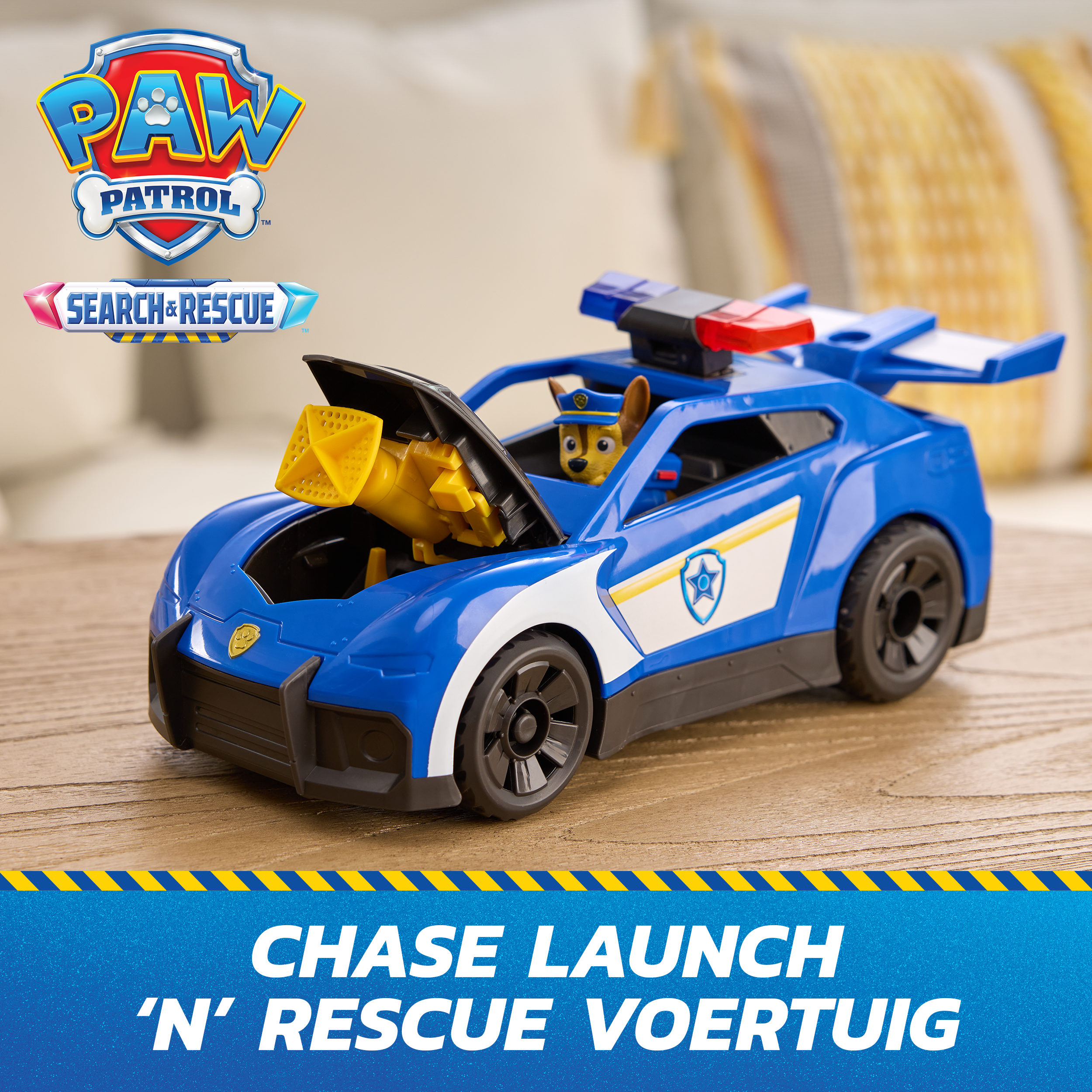 Paw Patrol - Search & Rescue: Launch N Rescue Cruiser Fahrzeug, Spielfahrzeug