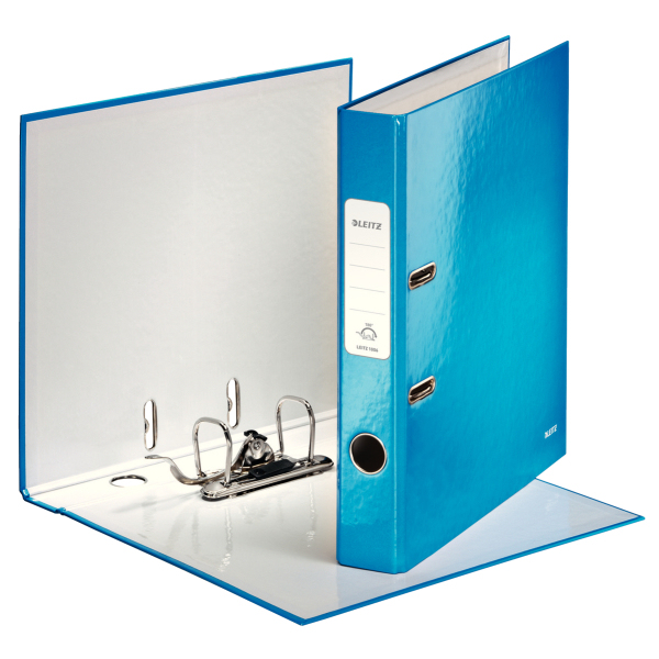 LEITZ Ordner blau Karton 5,0 cm DIN A4, 1 St.