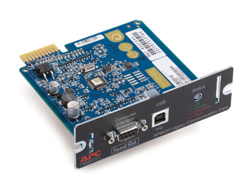 APC Legacy Communications SmartSlot Card Remote management adapter SmartSlot USB serial Black