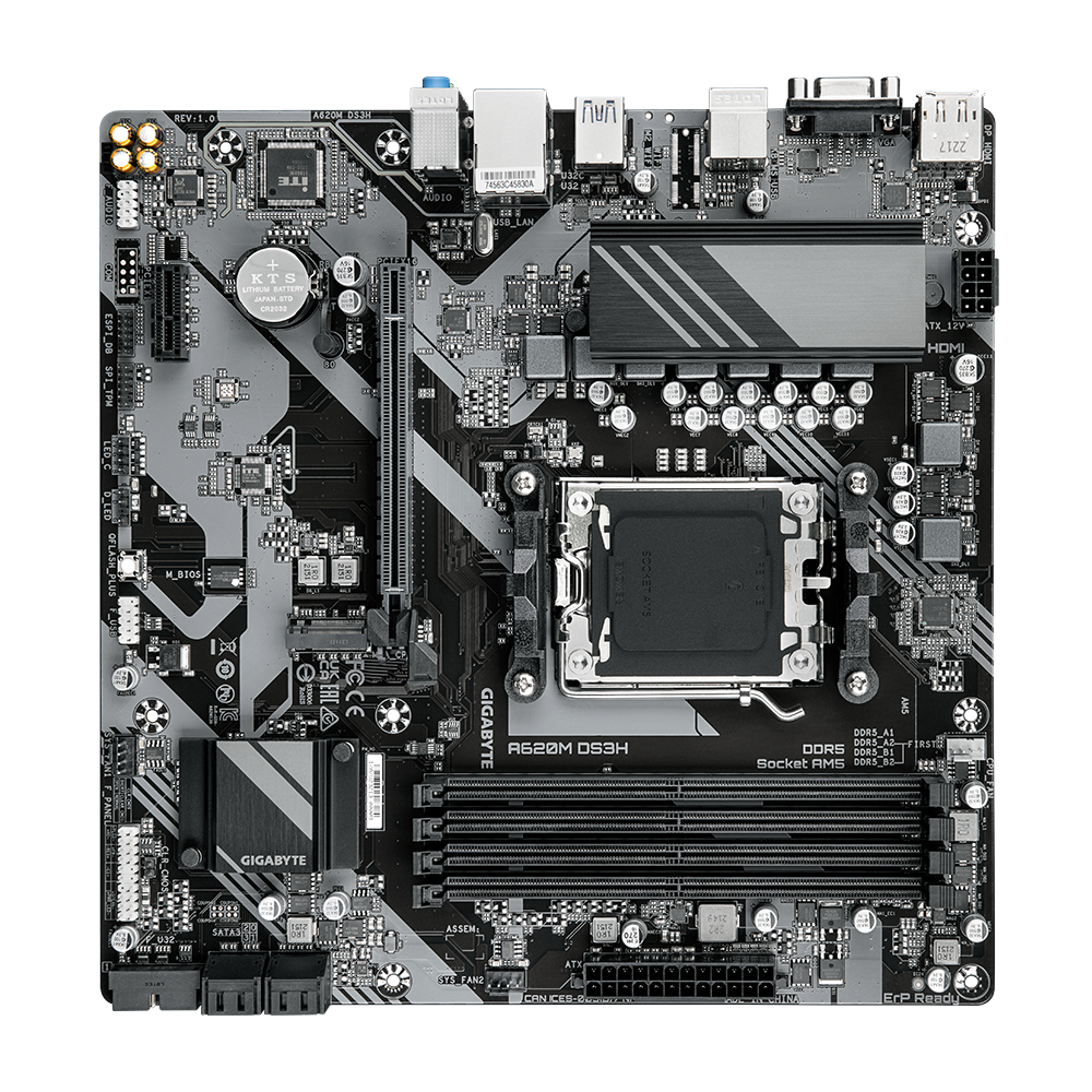 A620M DS3H, Mainboard
