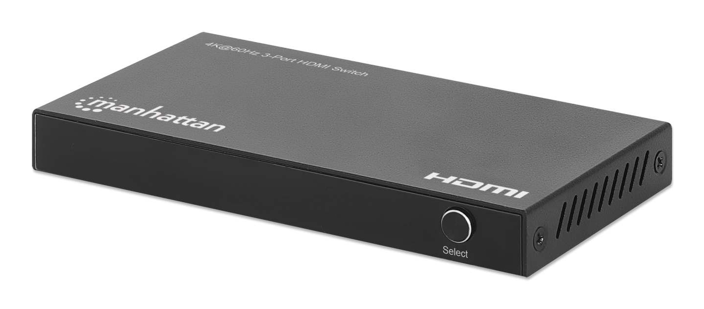 MANHATTAN 4K 60Hz 3-Port HDMI-Switch
