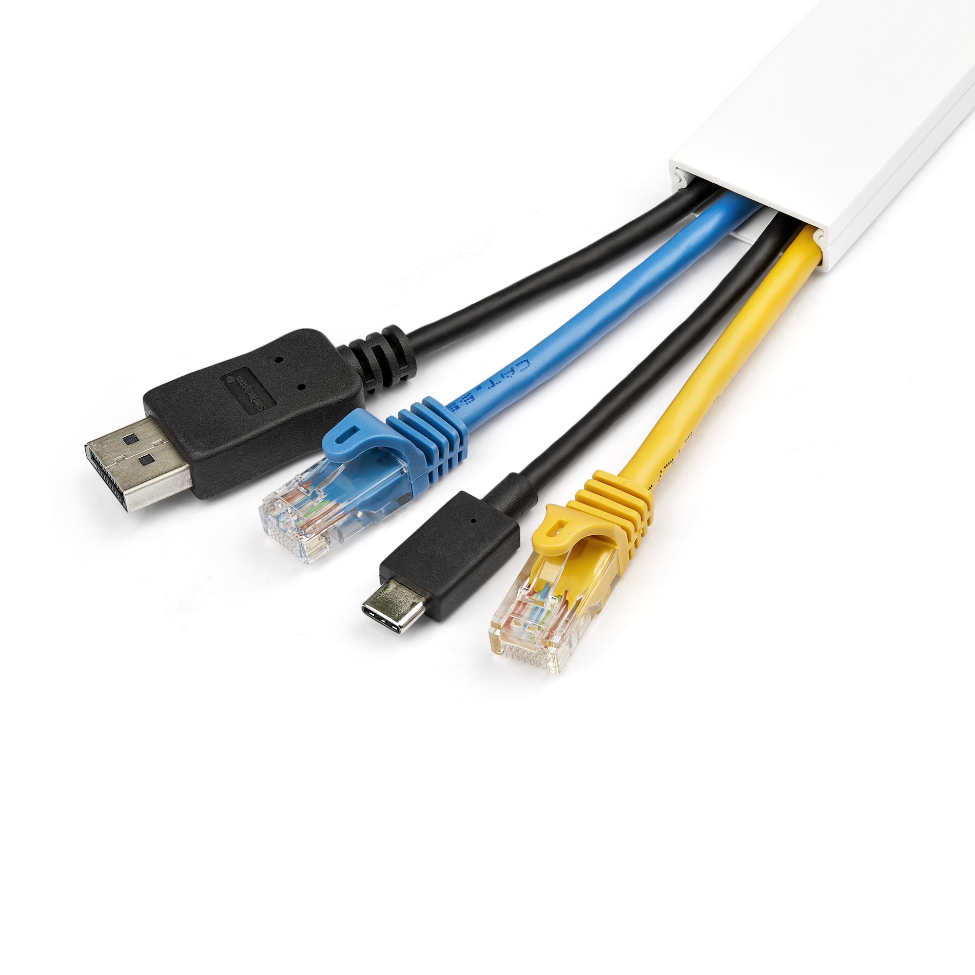 StarTech.com Kabelkanal 1m Selbstklebend 32x11mm PVC Weiß
