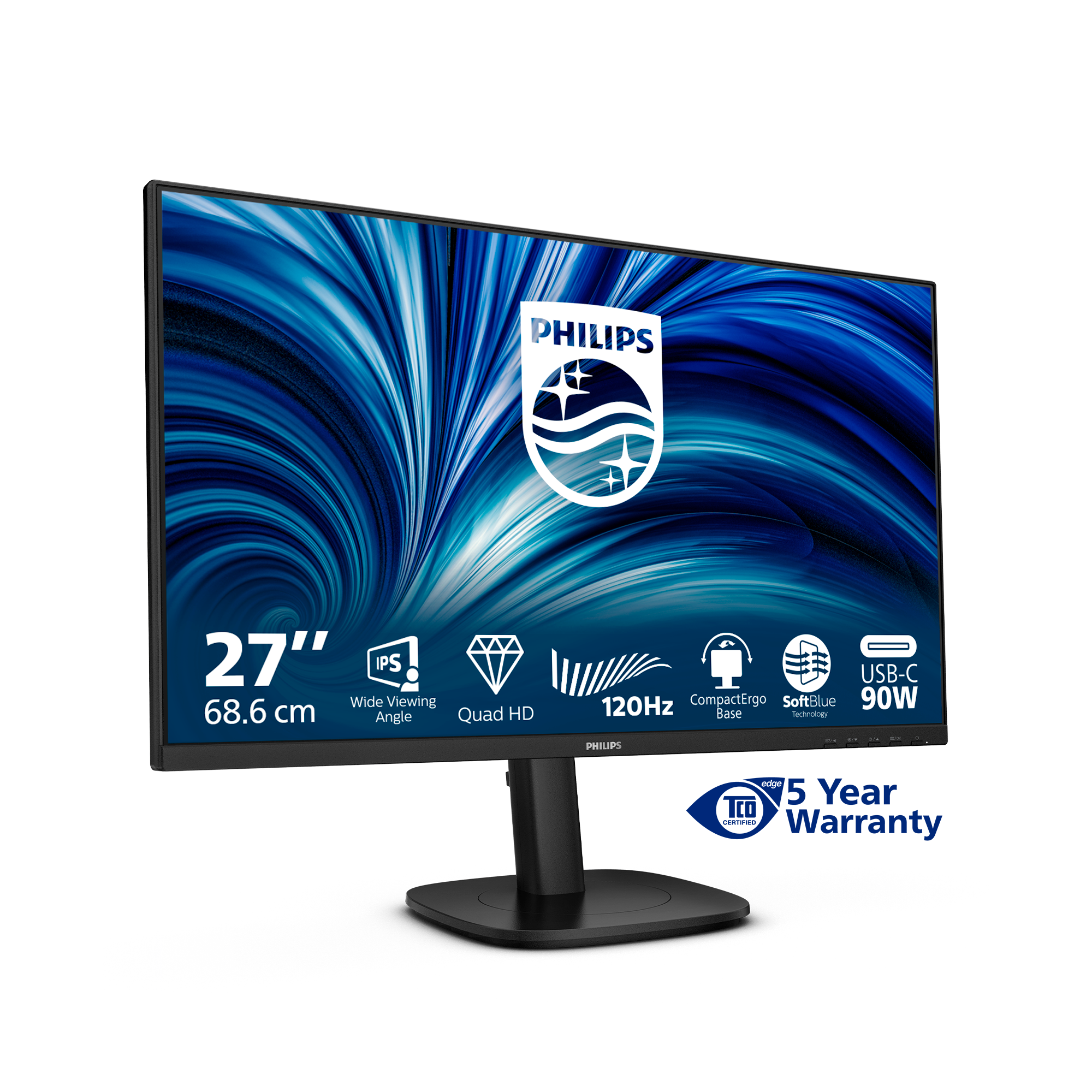 27B2U3601 27IN 68.6CM IPS 2560X1440 4MS QHD 16:9 HDMI
