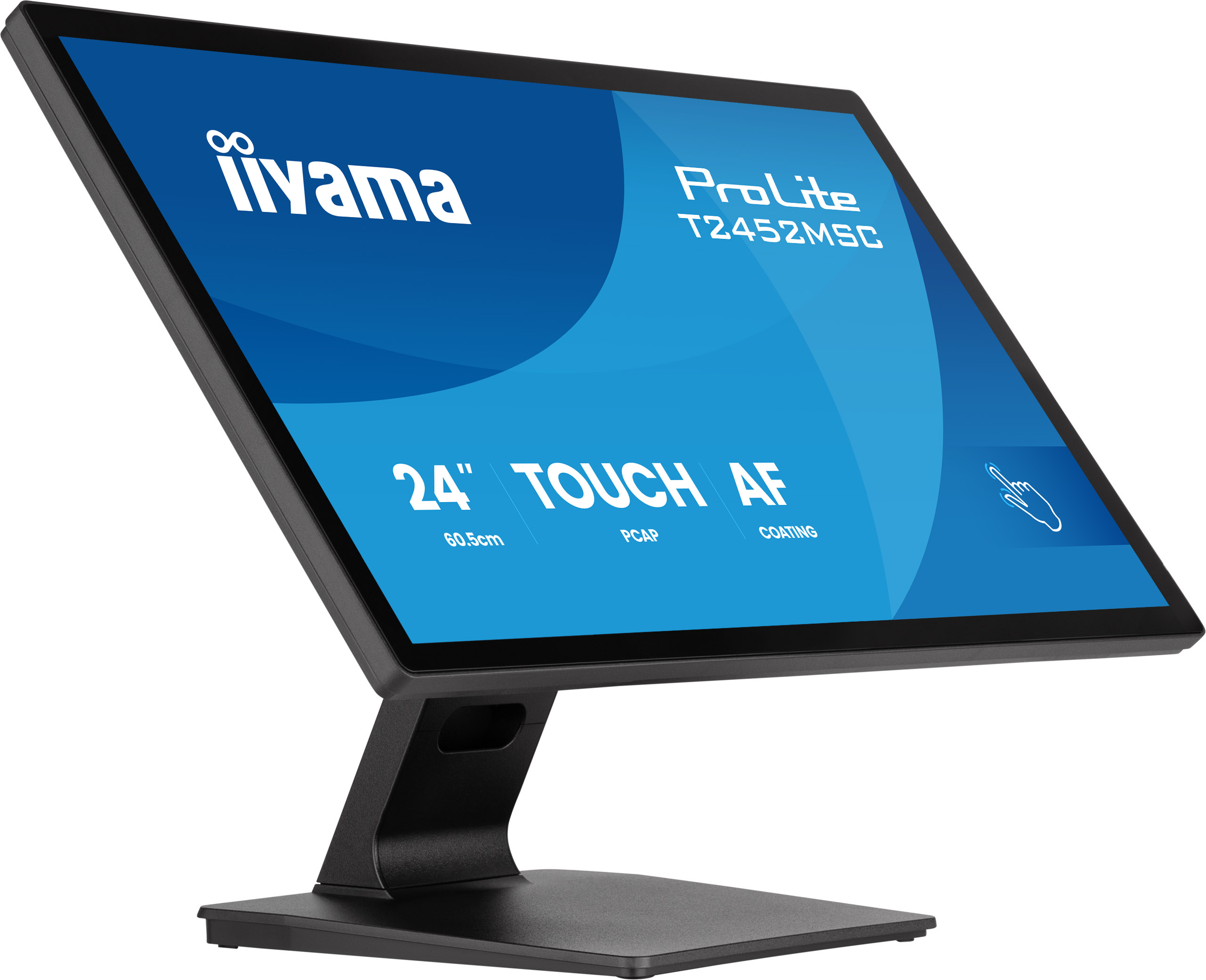 IIYAMA 60.5cm (23,8) T2452MSC-B2 16:9 M-Touch HDMI+USB+DP