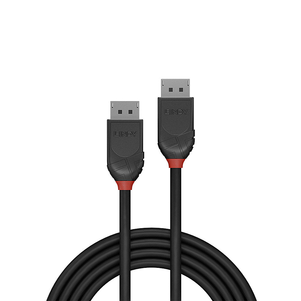 LINDY DisplayPort Kabel Black Line 3m