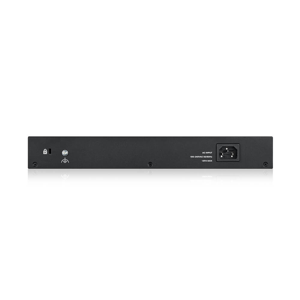 ZYXEL GS1900-24EP 24-port GbE L2 12 Port PoE Smart Switch rackmount 130 Watt