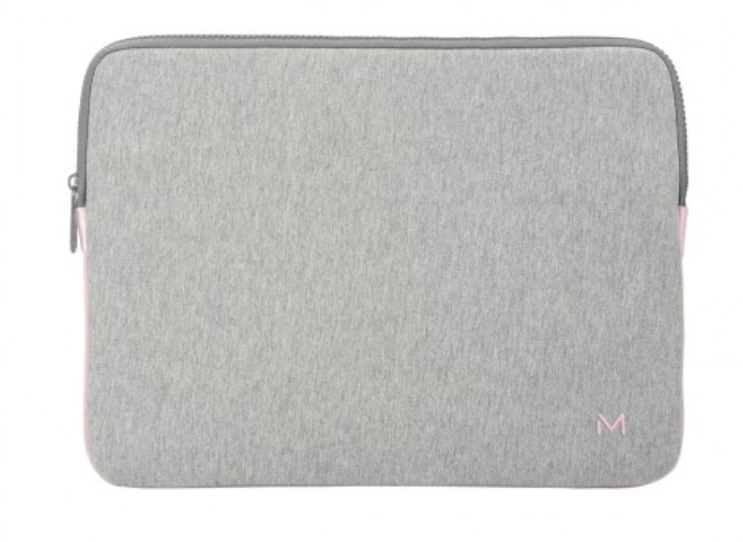 Mobilis Skin Memory Foam Sleeve 12.5-14 - Grey and pink