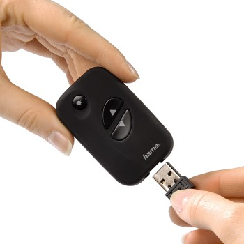 Hama 00052344 Medien Presenter - Presenter - Laser - Schwarz