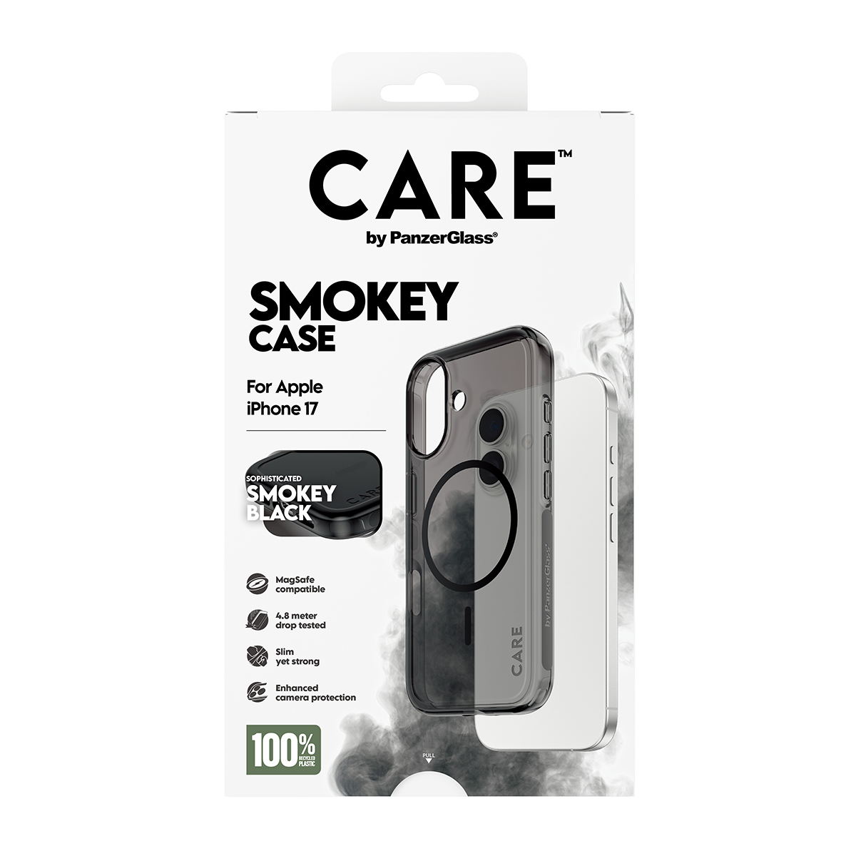 CARE BY FLAGSHIP CASE URBAN EXP SMOKEY W. BLACK MAGSAFE IPHONE 1
