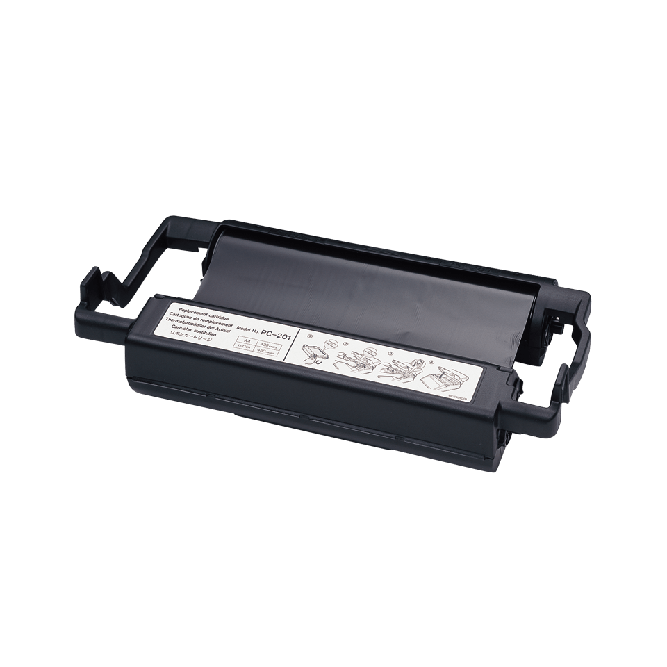 brother PC-201 schwarz Thermo-Druckfolie, 1 Rolle