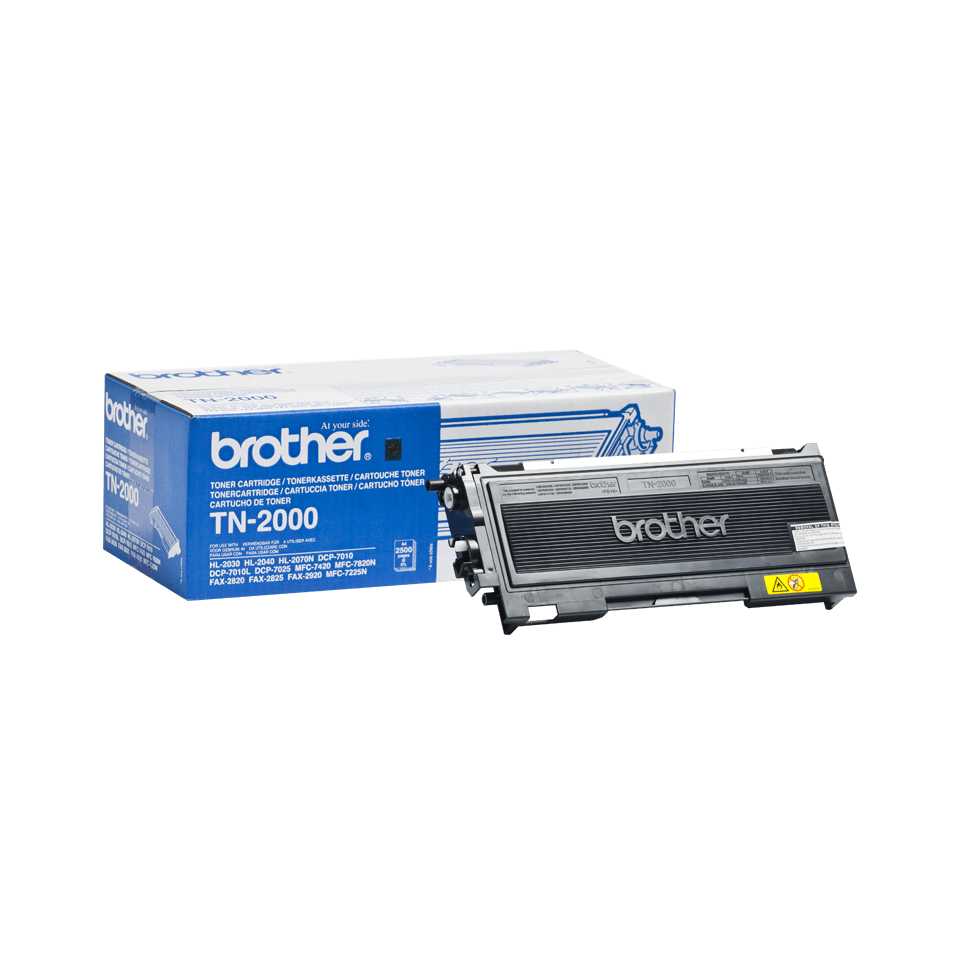 TN-2000 TONER CARTRIDGE BLACK F/ HL2030/2040/2070N 2500PGS