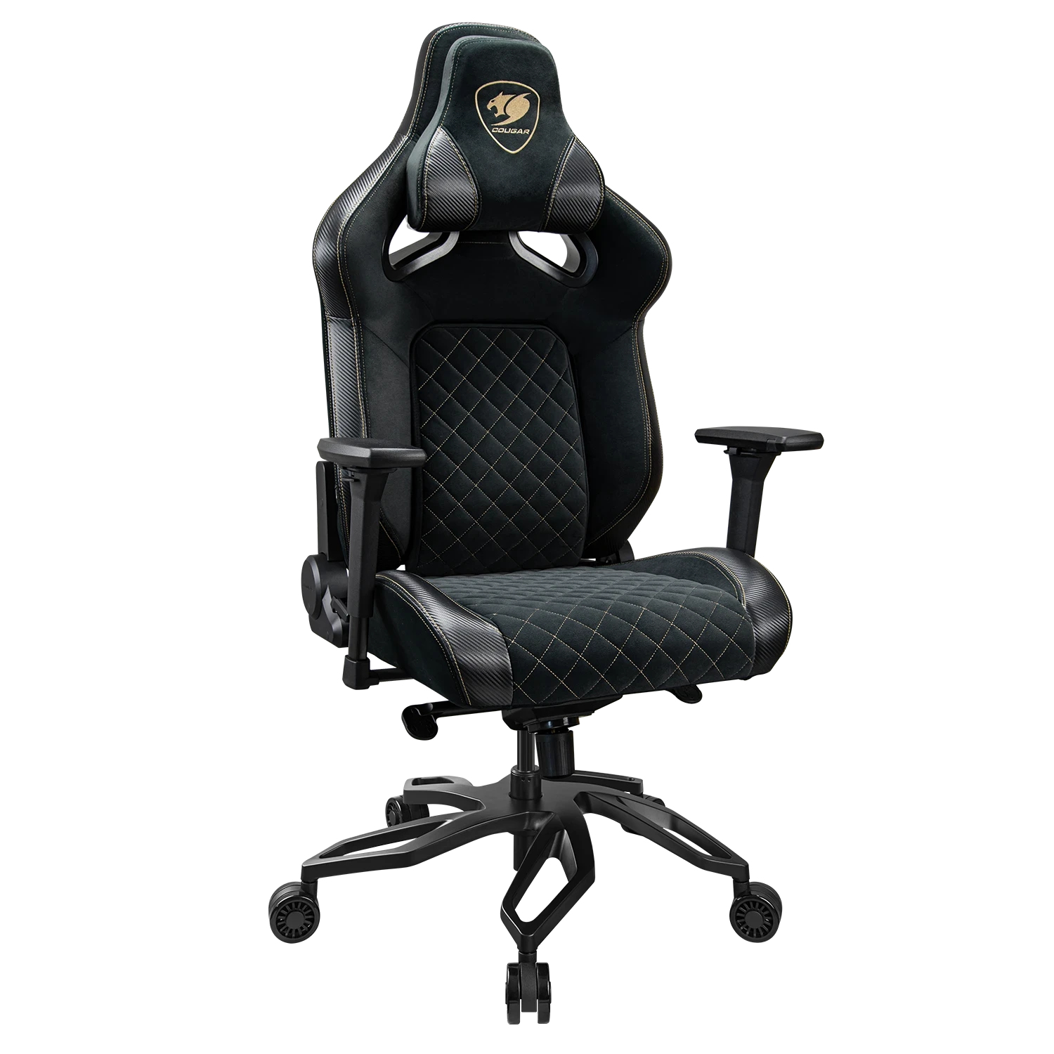 COUGAR Gaming-Stuhl Titan Pro V2 Gold F, Schwarz