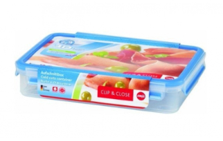 emsa Frischhaltedose CLIP & CLOSE 6,0 cm hoch transparent 1,65 l, 1 St.