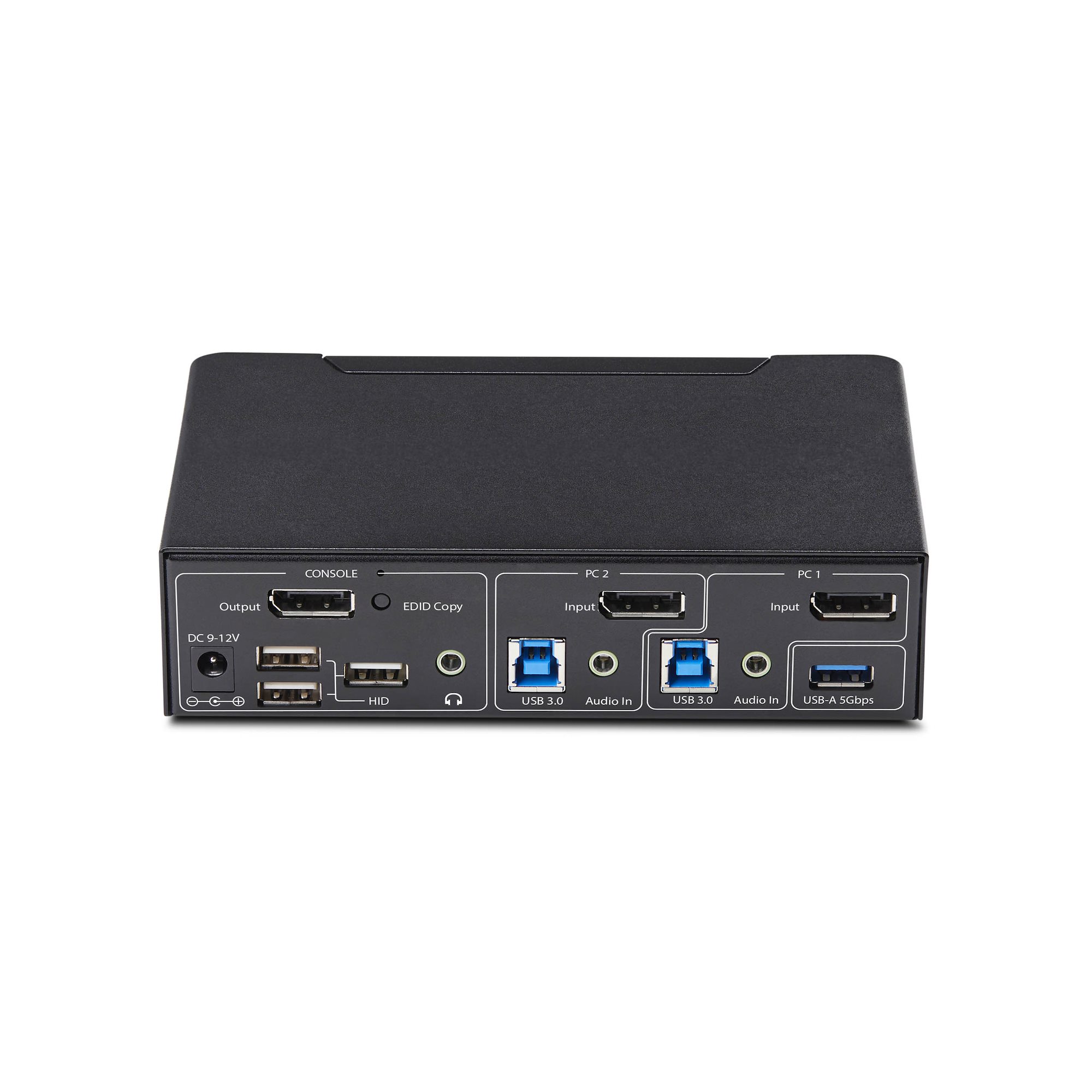 2-PORT DISPLAYPORT KVM SWITCH 4K 60HZ USB 3.0 EDID MANAGEMENT