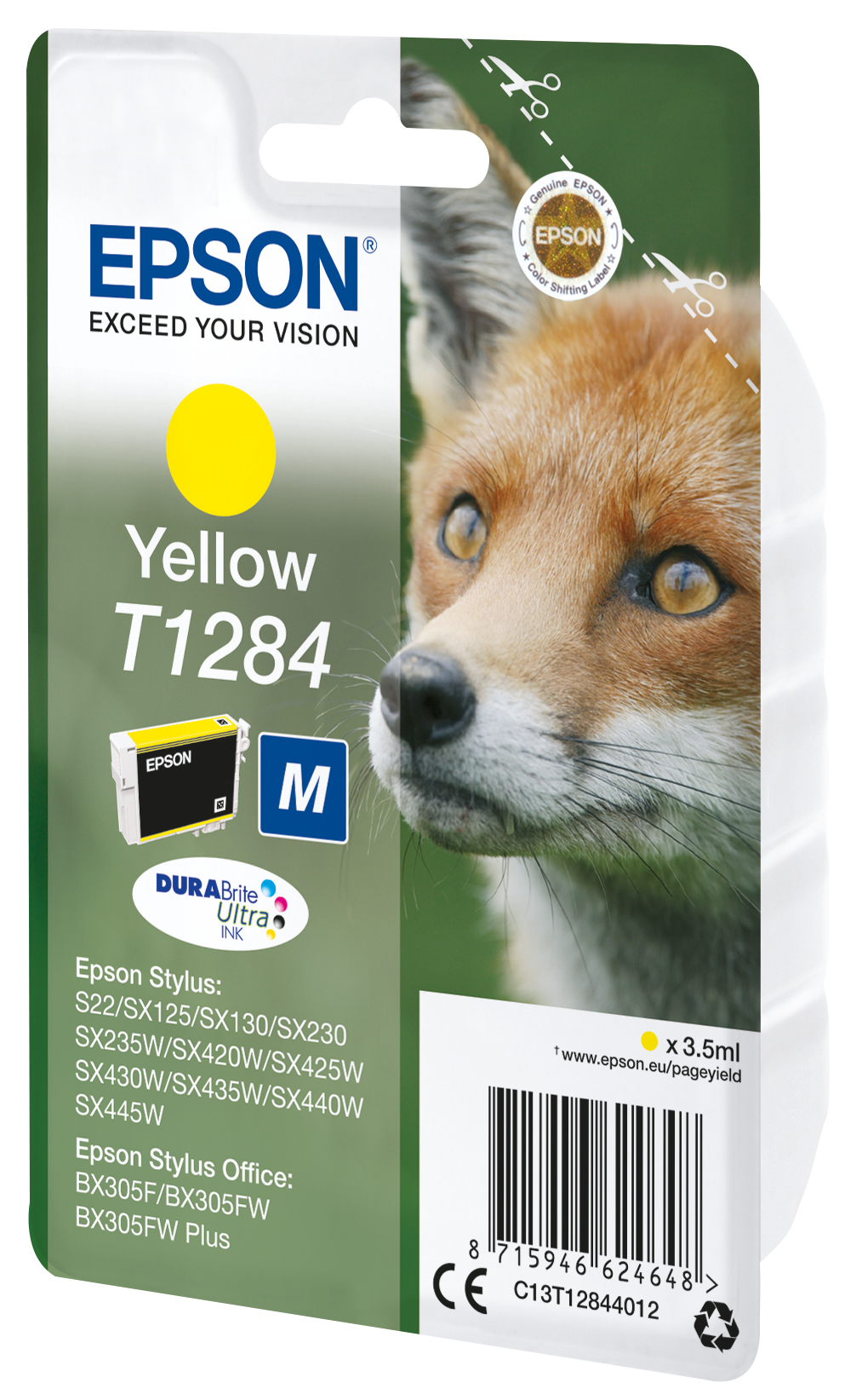 EPSON T1284M (Fuchs) gelb Druckerpatrone